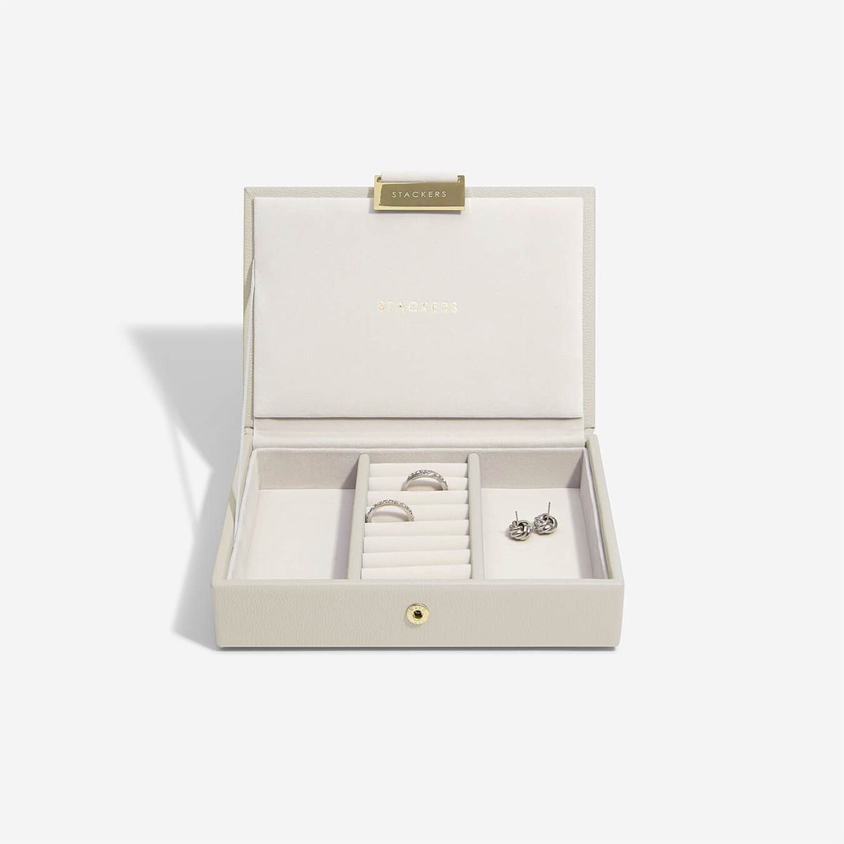 Oatmeal Mini Jewellery Box Stackers