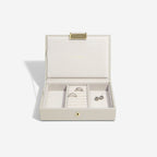 Oatmeal Mini Jewellery Box Lid Stackers