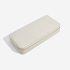 Oatmeal Sleek Necklace Travel Jewellery Box Stackers