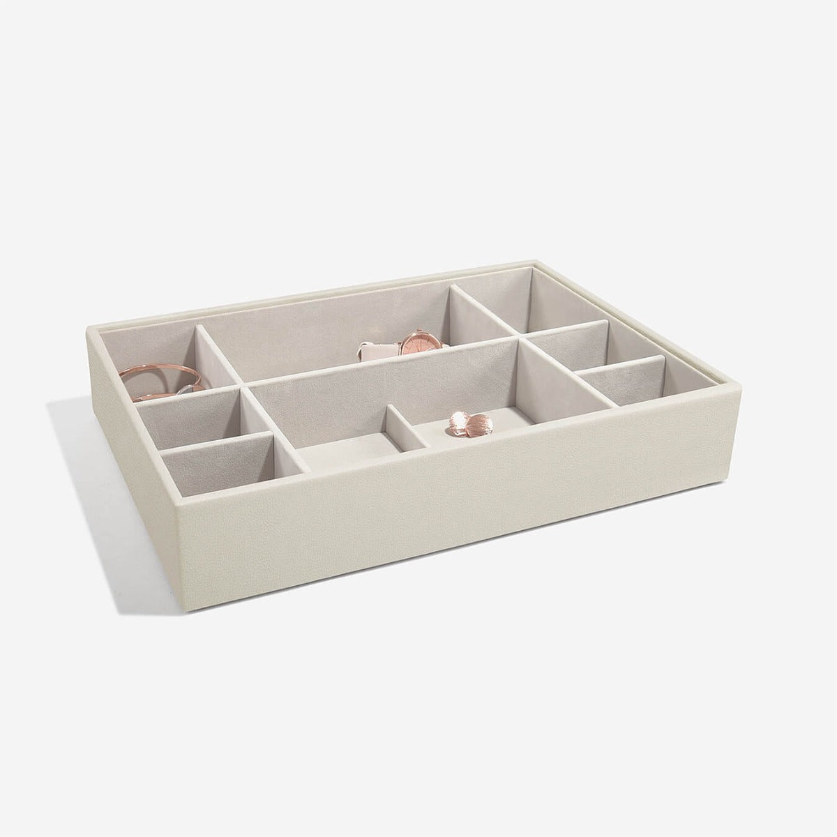 Oatmeal Supersize Watch & Accessory Layer Stackers