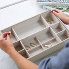 Oatmeal Supersize Watch & Accessory Layer Stackers