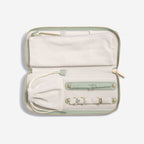 Sage Green Jewellery Roll Stackers