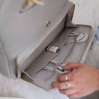 Taupe Backpack Stackers