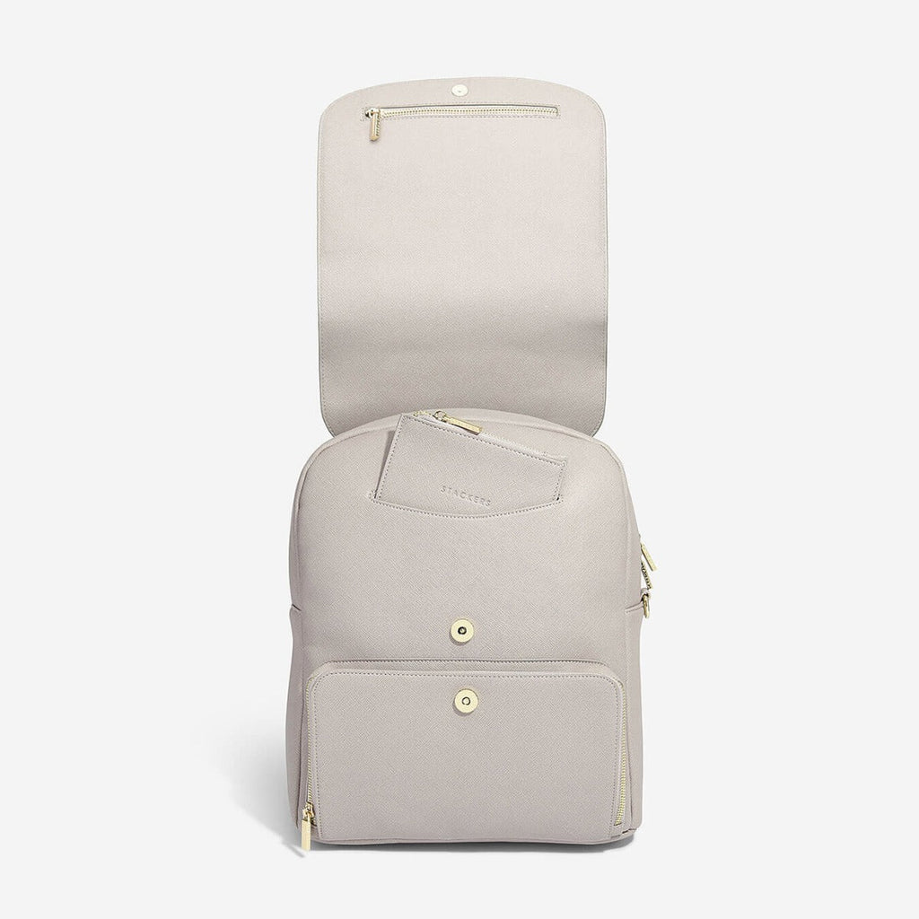 Taupe Backpack Stackers