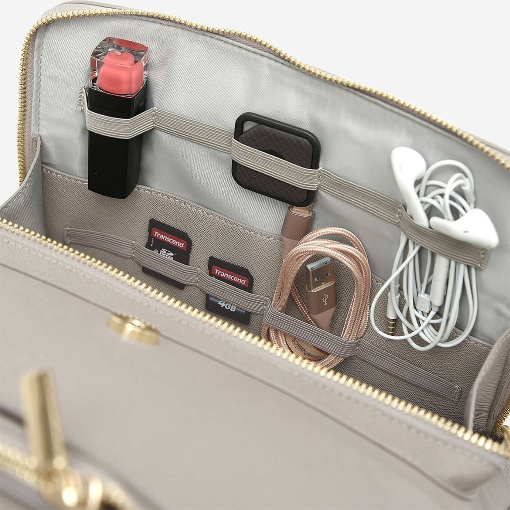 Taupe Backpack Stackers