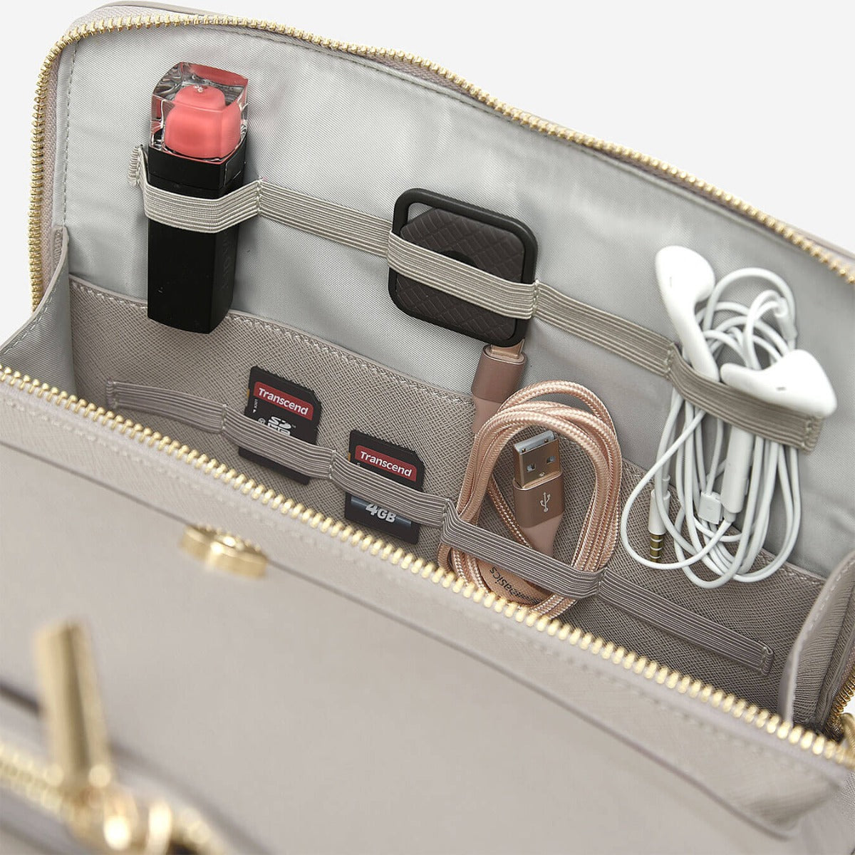 Taupe Backpack Stackers