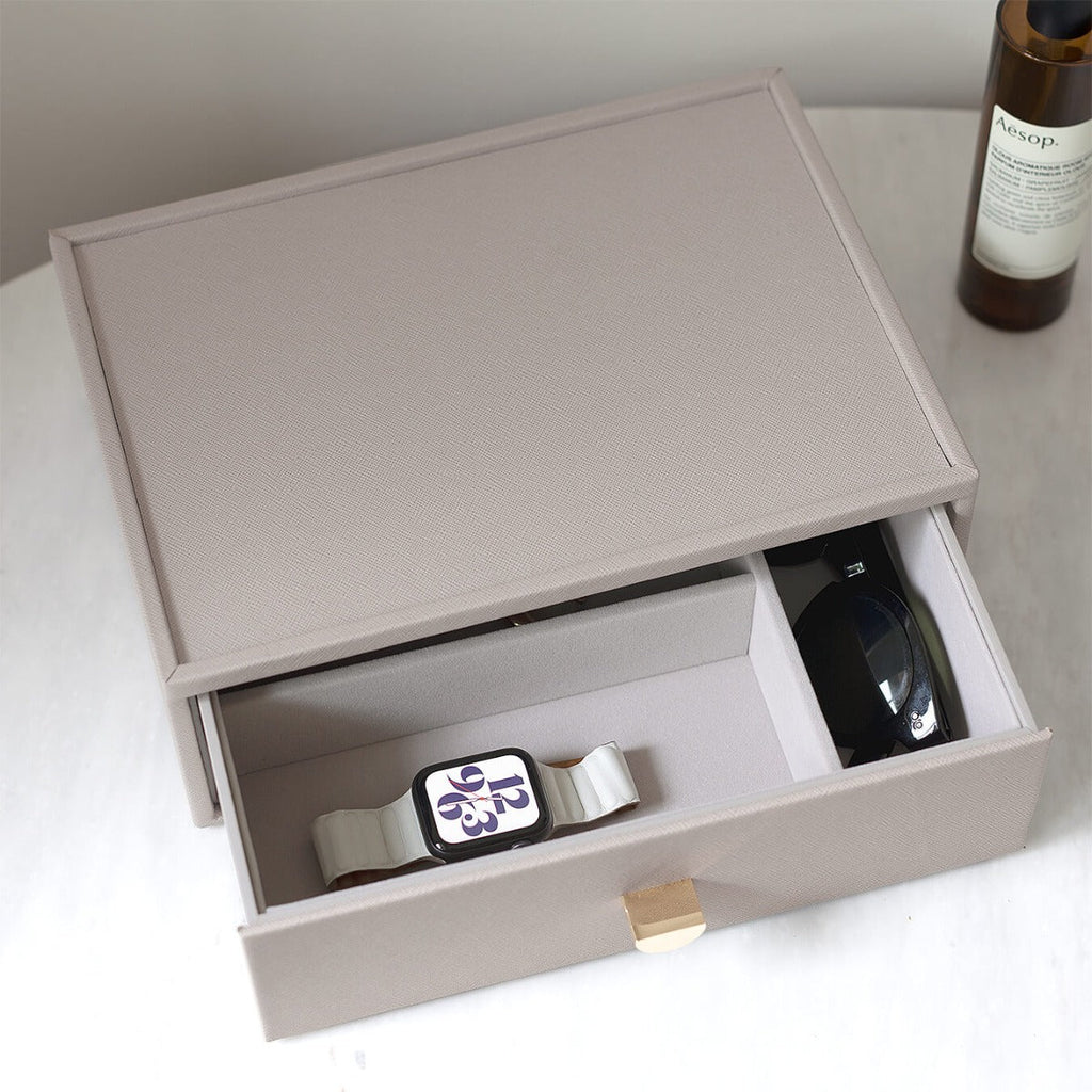 Taupe Classic Drawer Deep Accessories Layer Stackers