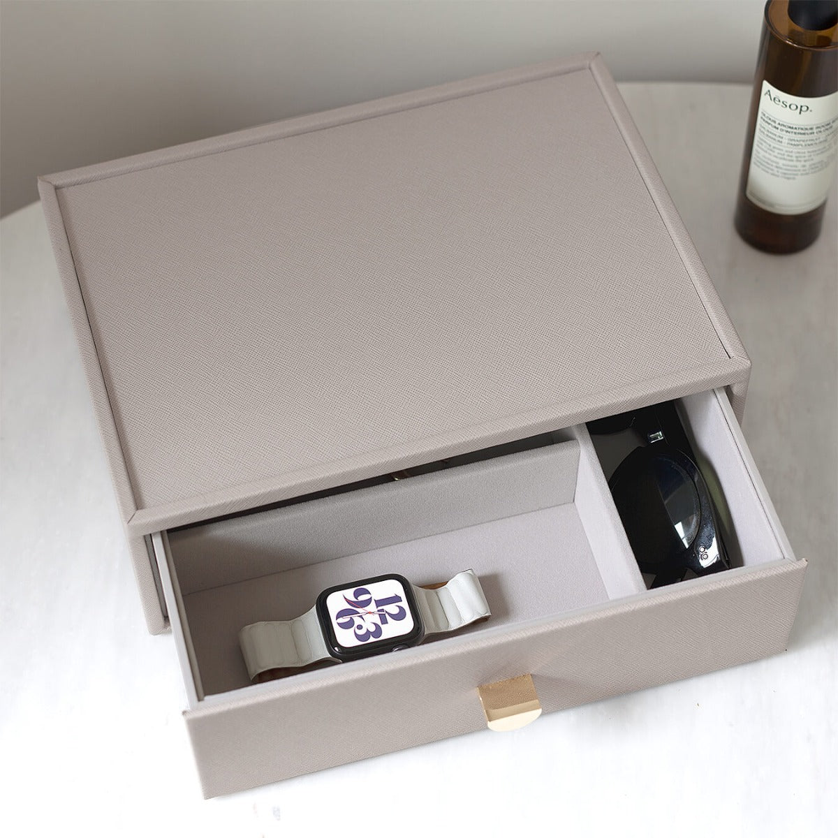 Taupe Classic Drawer Deep Accessories Layer Stackers