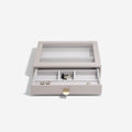 Taupe Classic Drawer All In One Glass Lid Stackers