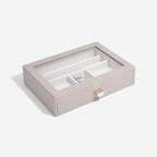 Taupe Classic Drawer All In One Glass Lid Stackers
