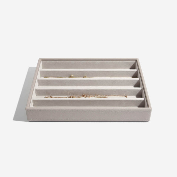 Taupe Classic Necklace Layer - Jewellery Box Layer - Stackers Australia