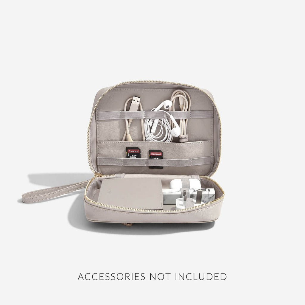 Taupe Cable Tidy Bag Stackers