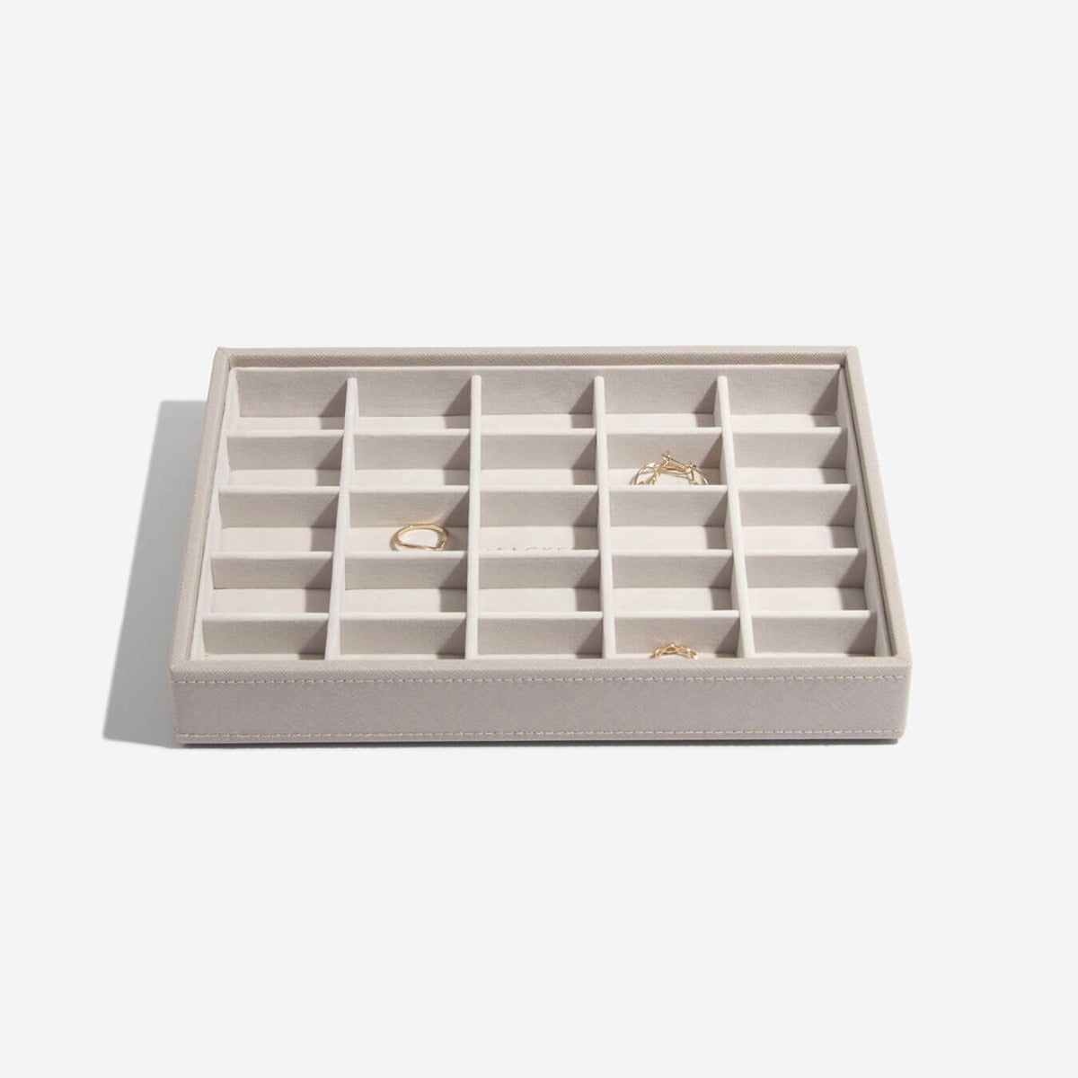 Taupe Classic Trinket Layer - Jewellery Box Layer - Stackers Australia