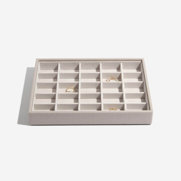 Taupe Classic Trinket Layer - Jewellery Box Layer - Stackers Australia