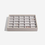Taupe Classic Jewellery Box Set of 4 Stackers