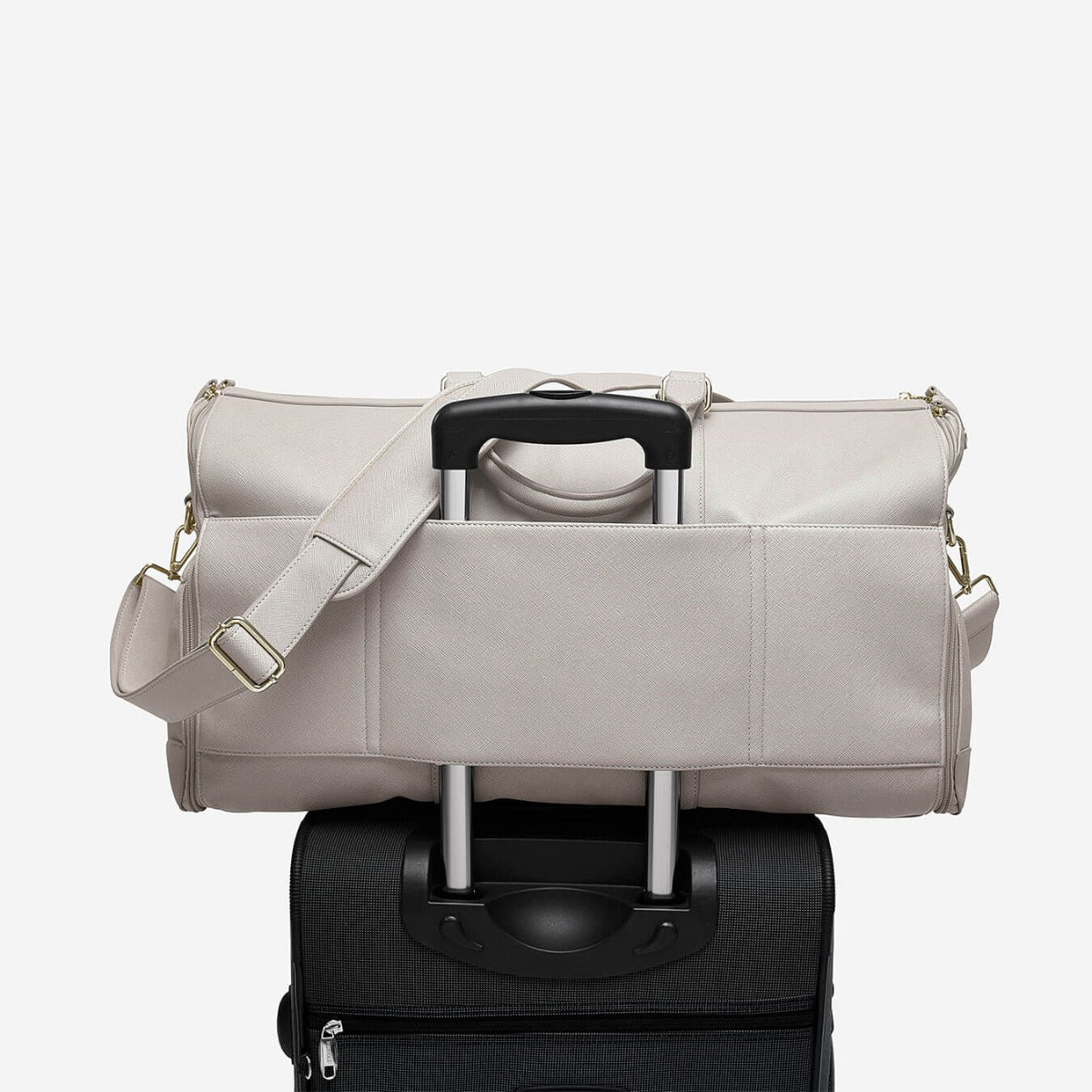 Taupe Zipped Garment Bag Stackers