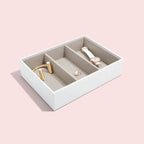White Classic Watch & Accessory Layer Stackers