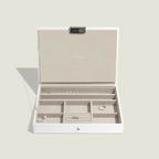 White Classic Jewellery Box Set of 4 - Jewellery Box - Stackers Australia