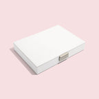 White Classic Jewellery Box Lid Stackers