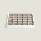 White Classic Jewellery Box Set of 4 - Jewellery Box - Stackers Australia