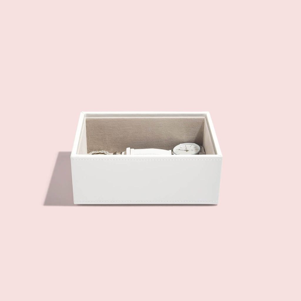 White Mini Jewellery Box Stackers