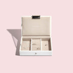 White Mini Jewellery Box Stackers