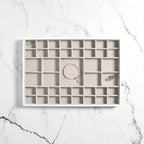 White Supersize Trinket Layer Stackers