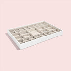 White Supersize Trinket Layer Stackers