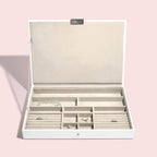 White Supersize Jewellery Box Lid Stackers