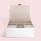 White Supersize Jewellery Box Stackers