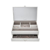 Medium White Boutique Jewellery Box
