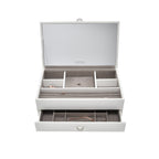 Medium White Boutique Jewellery Box Stackers